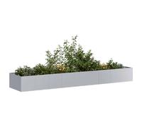 VIDAXL Jardinière 360x80x40 cm acier
