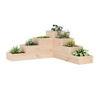 vidaXL Jardinière 4 niveaux 80,5x79x36 cm bois de pin massif 825317