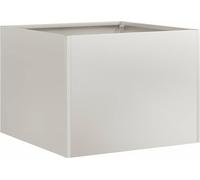 vidaXL Jardinière 40x40x30 cm acier inoxydable