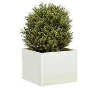 vidaXL Jardinière 40x40x30 cm - Blanc