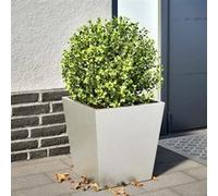 VidaXL Jardinière acier inoxydable 40x40x40 cm