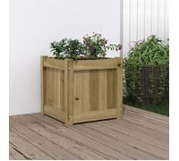 vidaXL Jardinière en bois de pin imprégné 40x40x40 cm