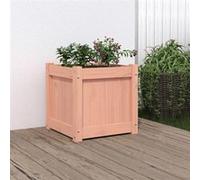 vidaXL Jardinière 40x40x40 cm bois massif douglas 837410 Or G