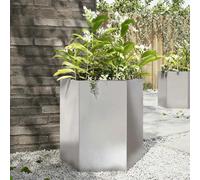 vidaXL Jardinière 46x40x45 cm - Acier inoxydable