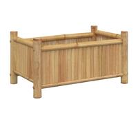 vidaXL Jardinière en bambou – 50 cm