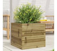 vidaXL Bac à plantes 50x50x45,5 cm Bois de pin imprégné