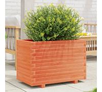vidaXL Jardinière 70x40x49,5 cm - Bois de pin