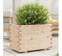 vidaXL Bac à plantes 70x40x49,5 cm en pin massif