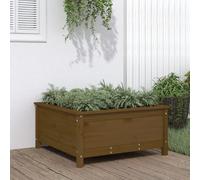 VidaXL Jardinière 82,5 cm - Marron miel