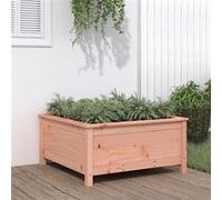 vidaXL Bac à plantes 82,5 x 82,5 x 39 cm Bois massif Douglas