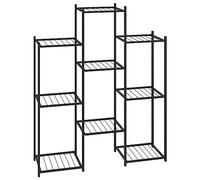 vidaXL Jardinière 83x25x100 cm Noir Fer