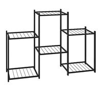 vidaXL Jardinière 83x25x60 cm Noir Fer
