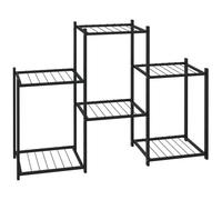 Vidaxl Jardinière 83x25x60 Cm Noir Fer Noir