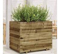 vidaXL Bac à plantes 90x60x72 cm Bois de pin imprégné