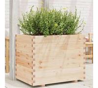 vidaXL Bac à plantes 90x60x72 cm pin massif