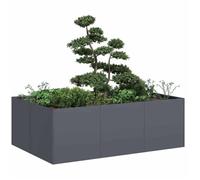 vidaXL Jardinière anthracite 120x80x40 cm acier 860747