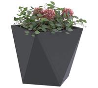 vidaXL Jardinière Anthracite 30 x 30 x 30 cm Acier