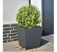 vidaXL Jardinière en acier 40 x 40 x 40 cm Anthracite