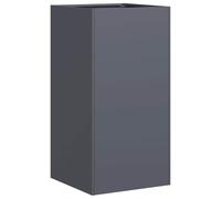 vidaXL Jardinière 40x40x80 cm Acier laminé à froid Anthracite