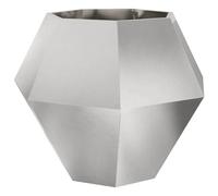 Vidaxl Jardinière Argent 100 X 100 X 80 Cm Acier Inoxydable