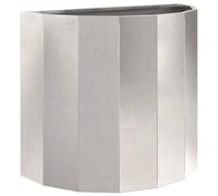 Vidaxl Jardinière Argent 60 X 30 X 50 Cm Acier Inoxydable