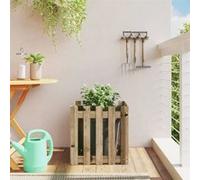 vidaXL Jardinière 832456 - Bois de pin