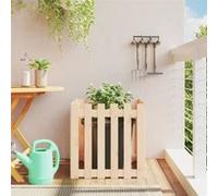 vidaXL Jardinière - Bois de pin massif