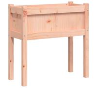 vidaXL Bac à plantes avec pieds 70x31x70 cm bois massif Douglas 837560