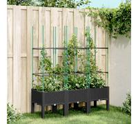 vidaXL Jardinière avec Treillis 367958