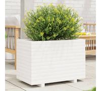 vidaXL Jardinière - Blanc