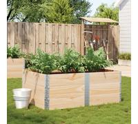 VIDAXL Jardinière - Bois de pin massif - 150x100 cm