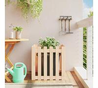 vidaXL Jardinière - Bois de pin massif