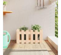 VIDAXL Jardinière - Bois de pin massif - 60x30x30 cm