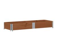 vidaXL Jardinière brune 150x50 cm pin massif