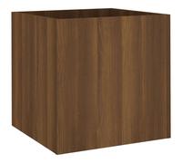vidaXL Jardinière Chêne Marron 40x40 cm