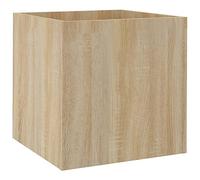 vidaXL Jardinière Chêne Sonoma 40x40x40 cm Bois d'ingénierie