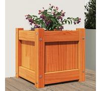 vidaXL Jardinière - Cire marron
