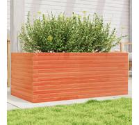 vidaXL Jardinière cire marron