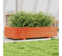 vidaXL Jardinière Cire - Marron