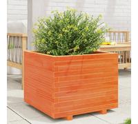 vidaXL Jardinière cire marron - 60x60x49,5 cm