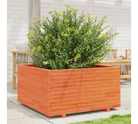 vidaXL Jardinière Cire Marron - Bois de Pin