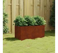 vidaXL Jardinière 80x40x40 cm acier corten 824530