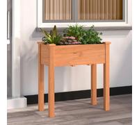 VidaXL Jardinière Doublure 71x37x76 cm Bois de sapin