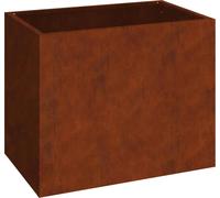 vidaXL Jardinière en acier résistant aux intempéries 50 x 32 x 40 cm