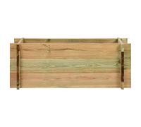 vidaXL Jardinière en bois de pin imprégné 80 cm