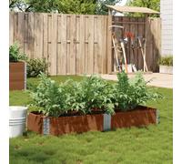 vidaXL Jardinière en pin 150x50 cm - Marron