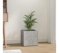 vidaXL Jardinière Gris béton