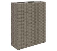 vidaXL Jardinière haute 55 x 22 x 70 cm Oui