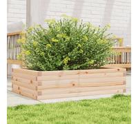 vidaXL Jardinière hexagonale bois de pin 90x60