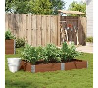 Vidaxl Jardinière Marron 150x100 Cm Bois Massif De Pin